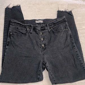 Madewell 9” High Rise Skinny Jeans Berkeley Size 32